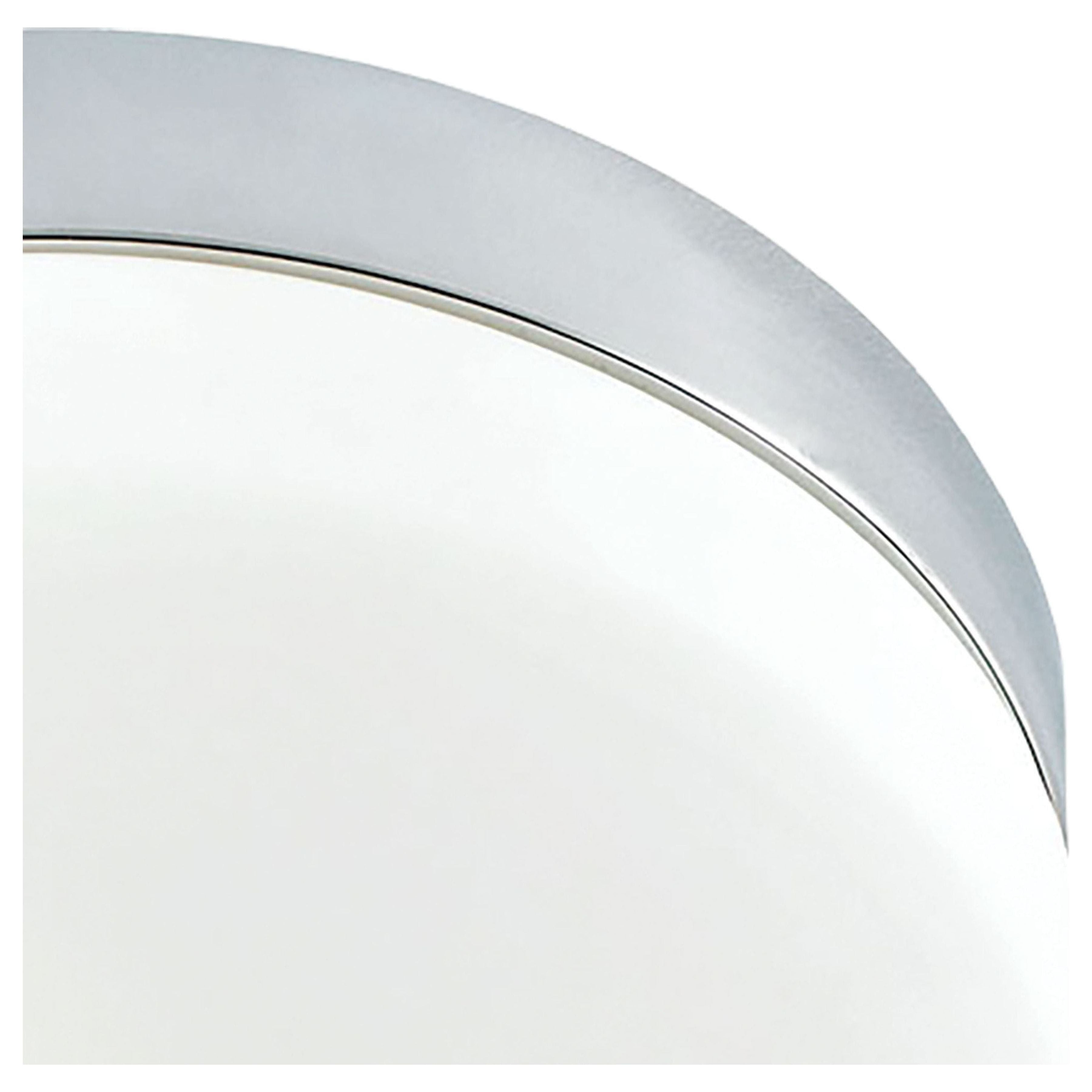 Disc 9" Wide 2-Light Flush Mount