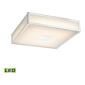 Hampstead 9" Wide 1-Light Flush Mount