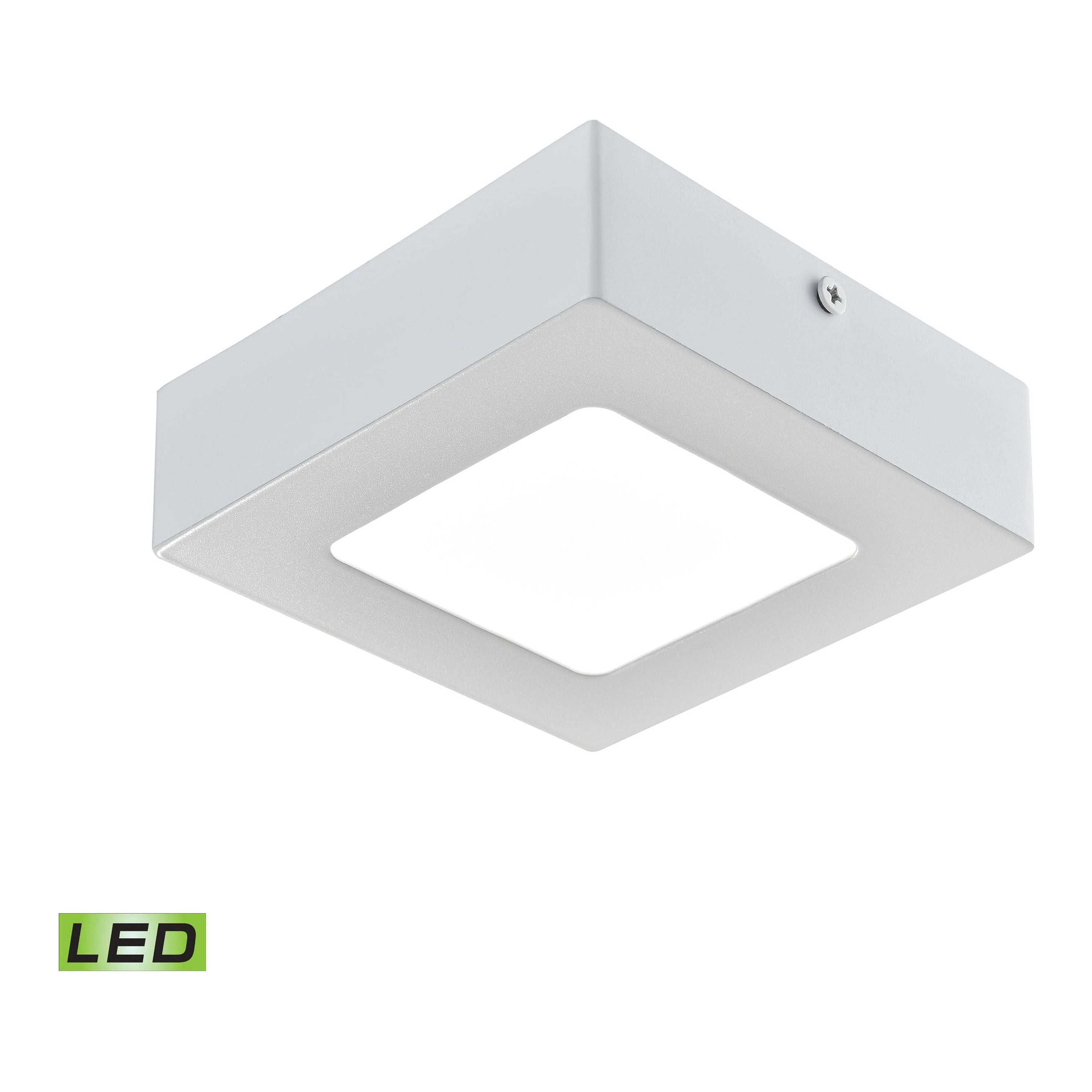 Warwick LED Square Flush Mount