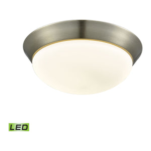 Contours 12.75" Wide 1-Light Flush Mount