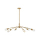 Atera Large Single Tier Chandelier