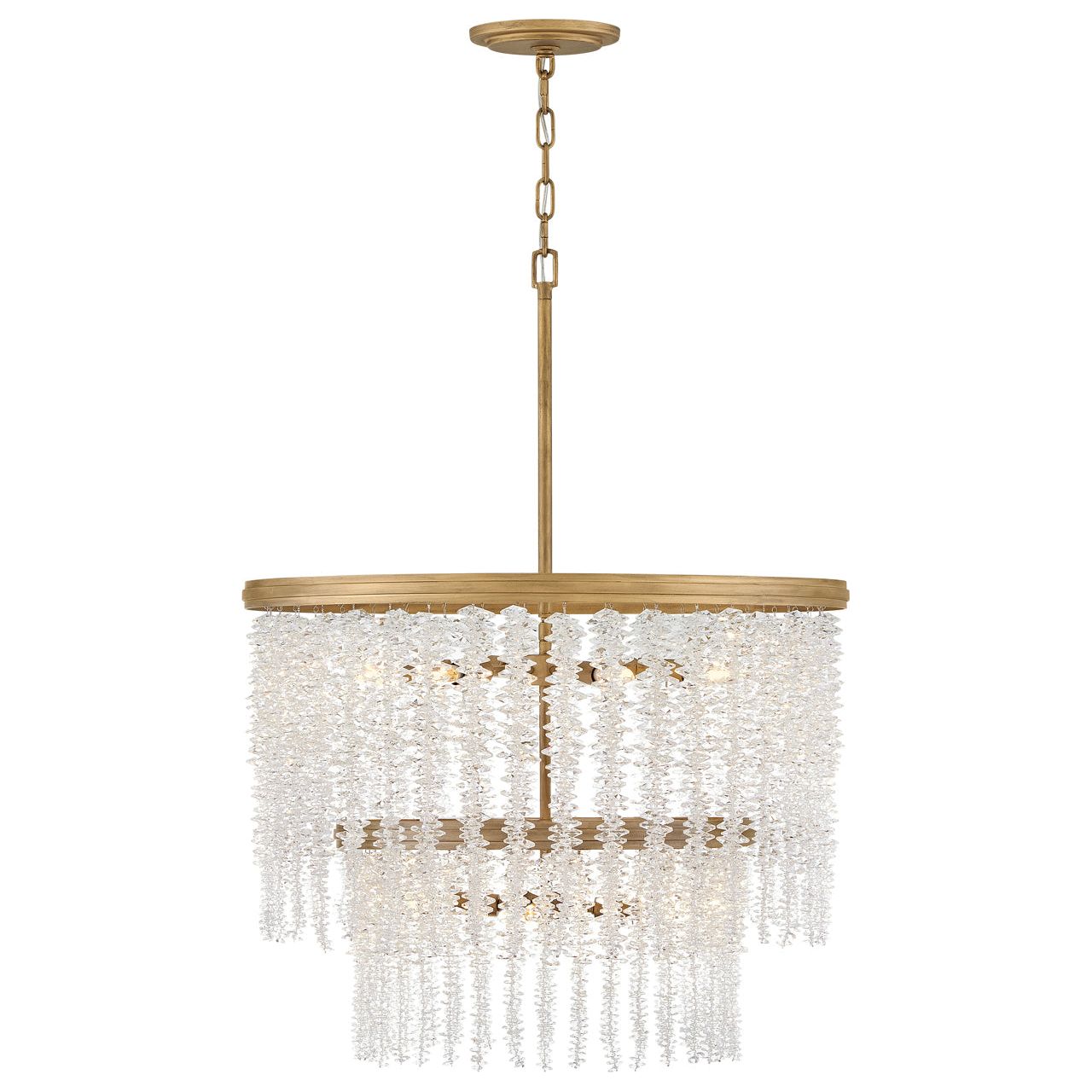 Rubina 10-Light Medium Convertible Chandelier