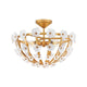 Azalea Medium Semi Flush Mount