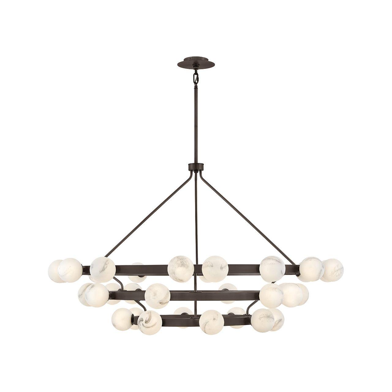 Selene Double XL Multi Tier Chandelier