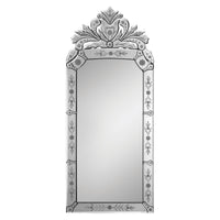 Venetian 19" Tall Arch Wall Mirror