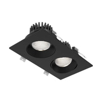 Revolve Double 3.5" Regressed Gimbal Downlight