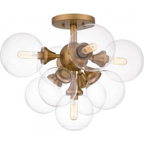 Glinda 5-Light Semi Flush Mount