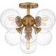 Glinda 5-Light Semi Flush Mount