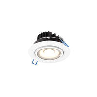 4" Round Recessed LED Gimbal Light