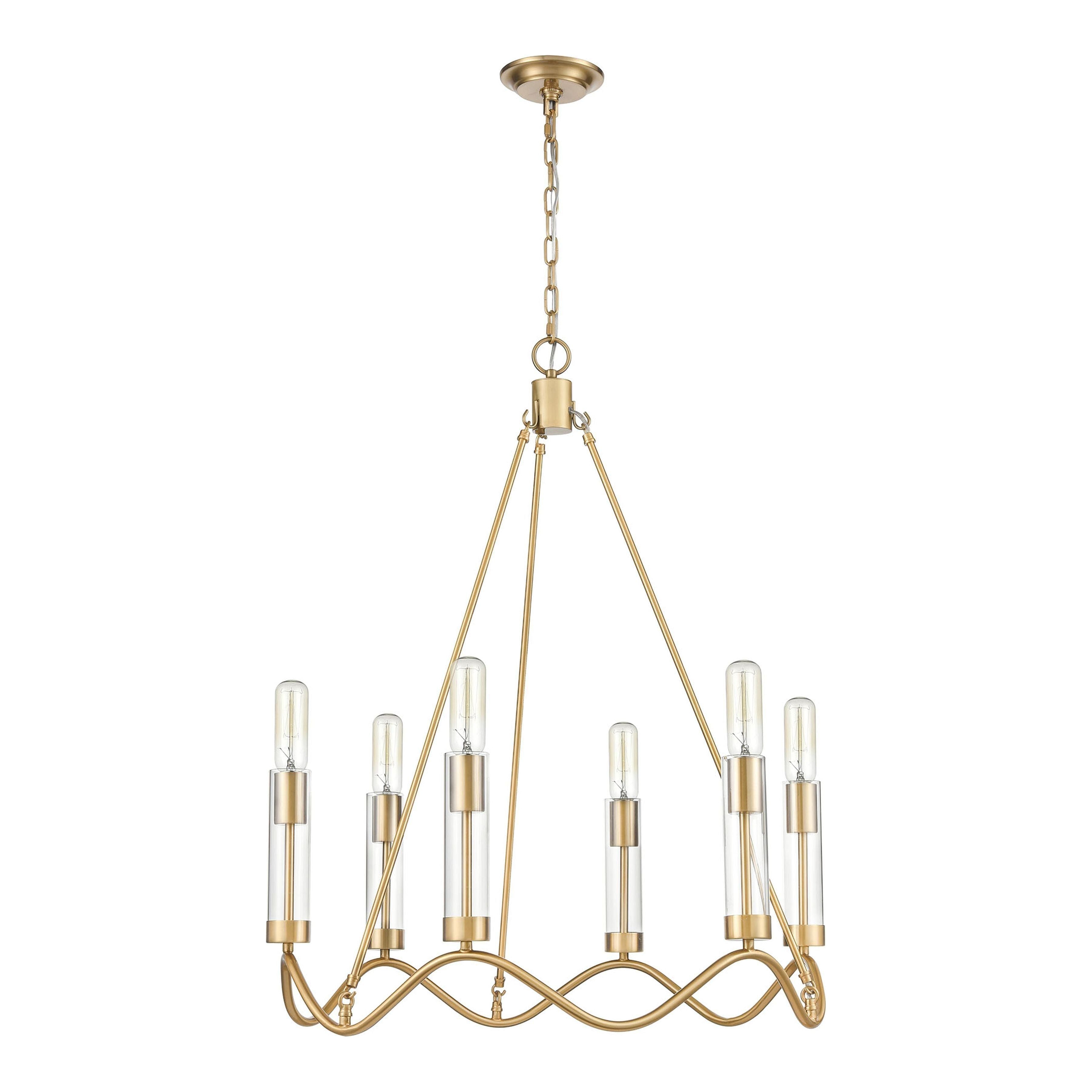 Celsius 27" Wide 6-Light Chandelier