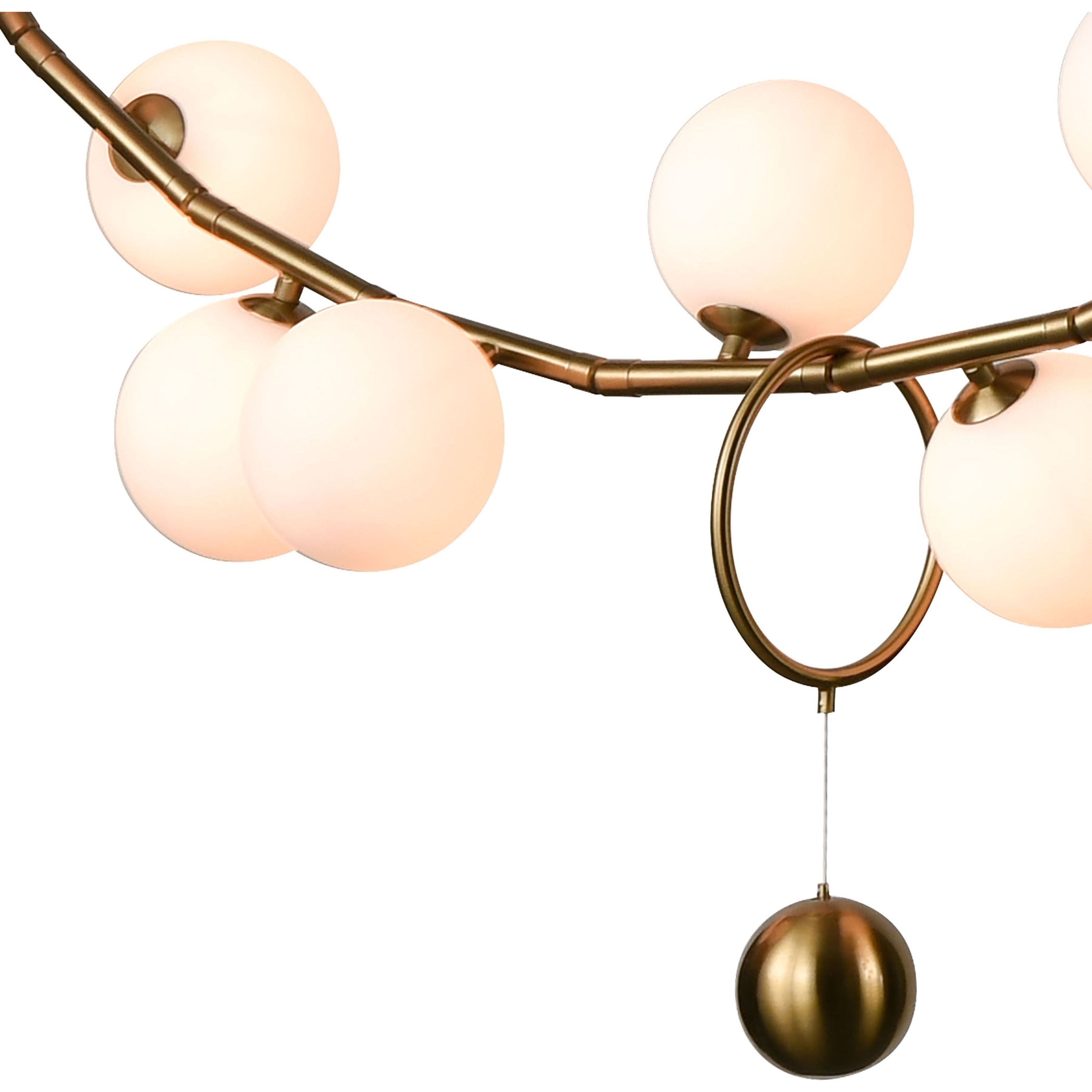 Acuminate 61" Wide 15-Light Linear Chandelier