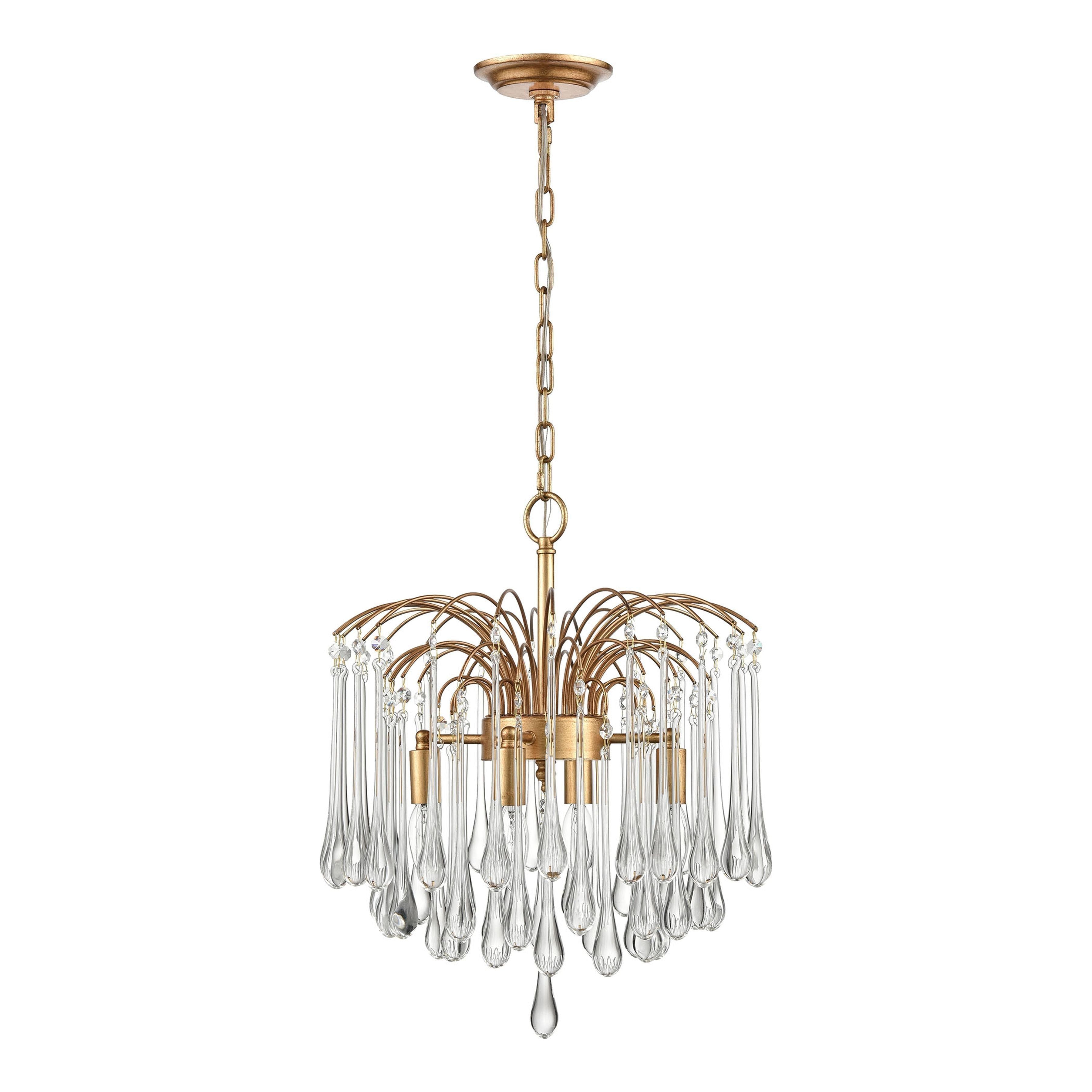 Viola Park 17" Wide 4-Light Pendant