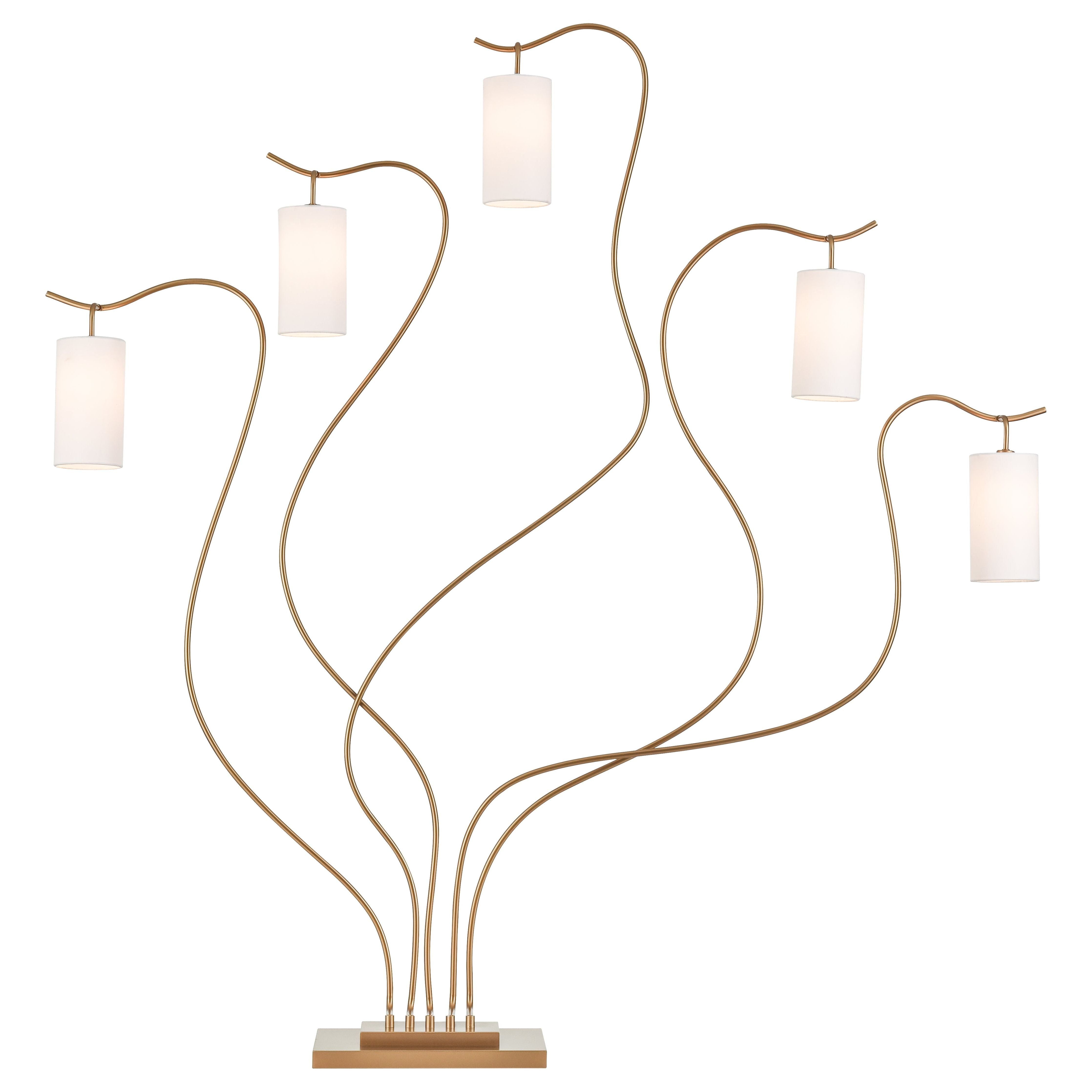 Caspian 71" High 5-Light Floor Lamp