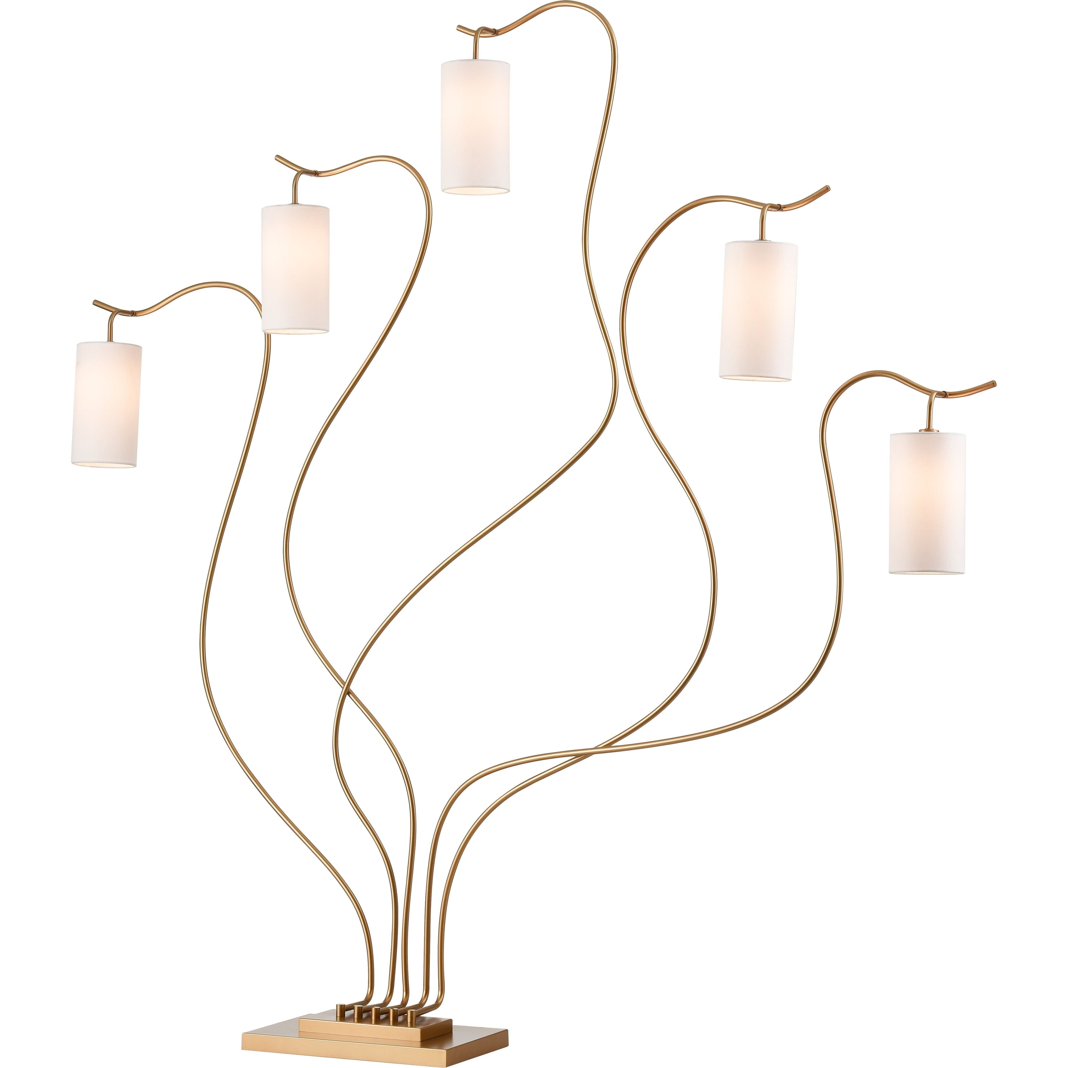 Caspian 71" High 5-Light Floor Lamp