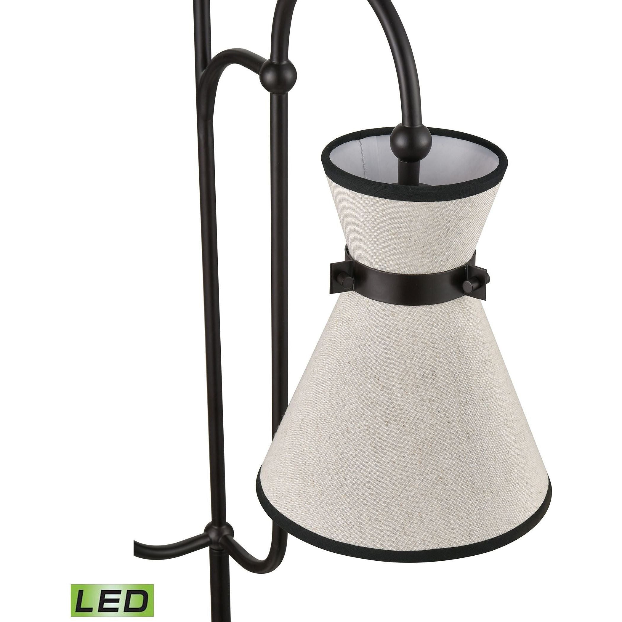 Emsworth 63" High 2-Light Floor Lamp