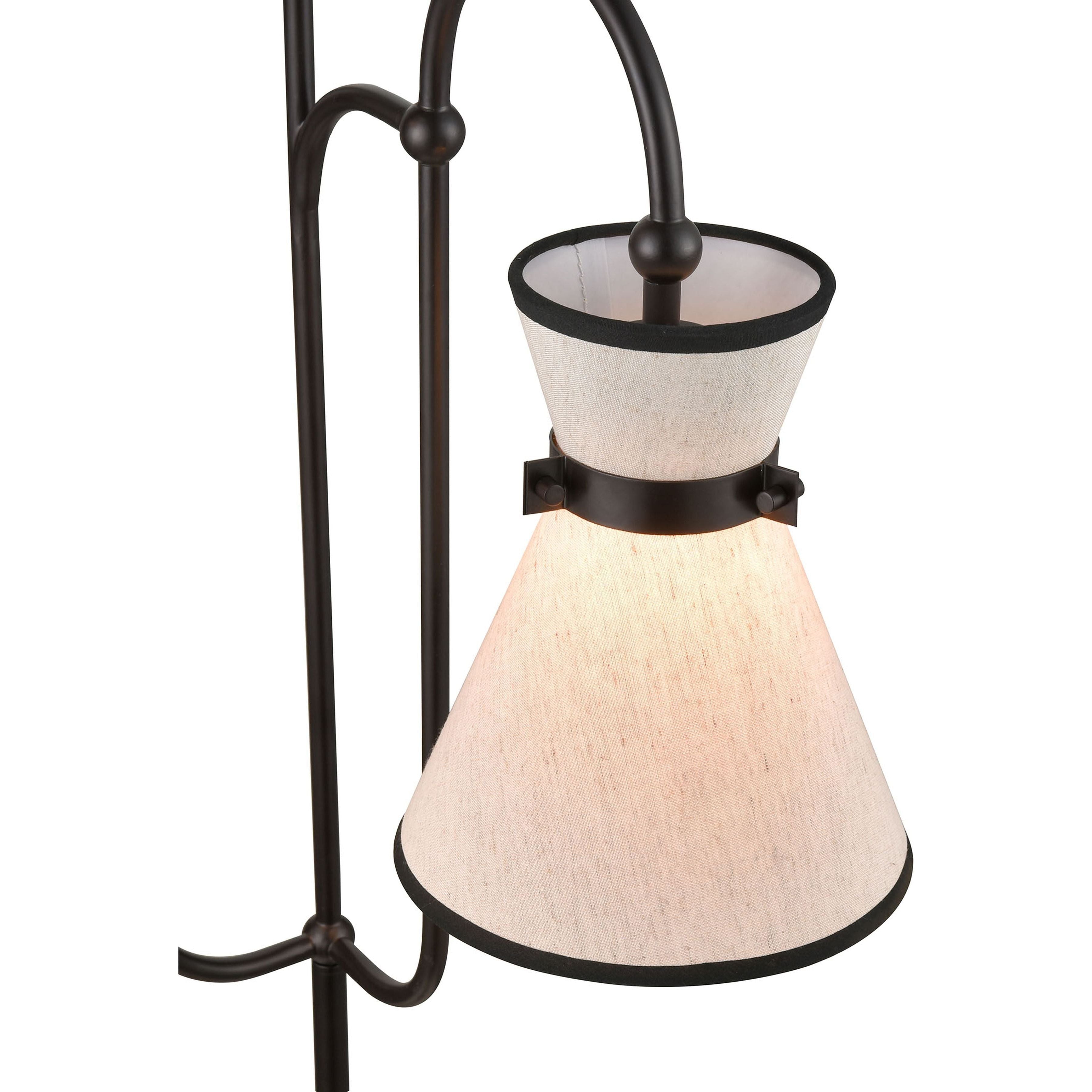 Emsworth 63" High 2-Light Floor Lamp