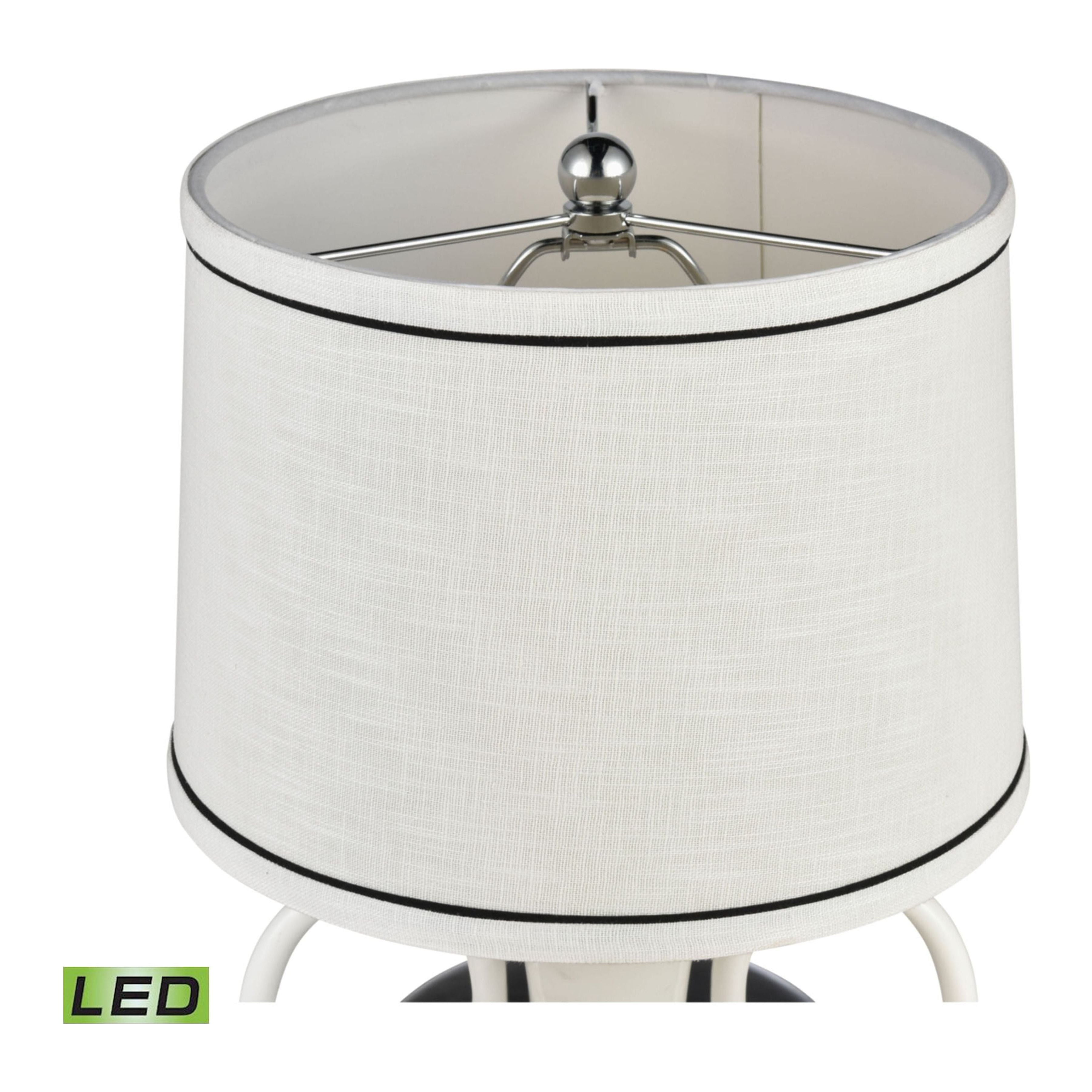 Luxor Gardens 18" High 1-Light Table Lamp