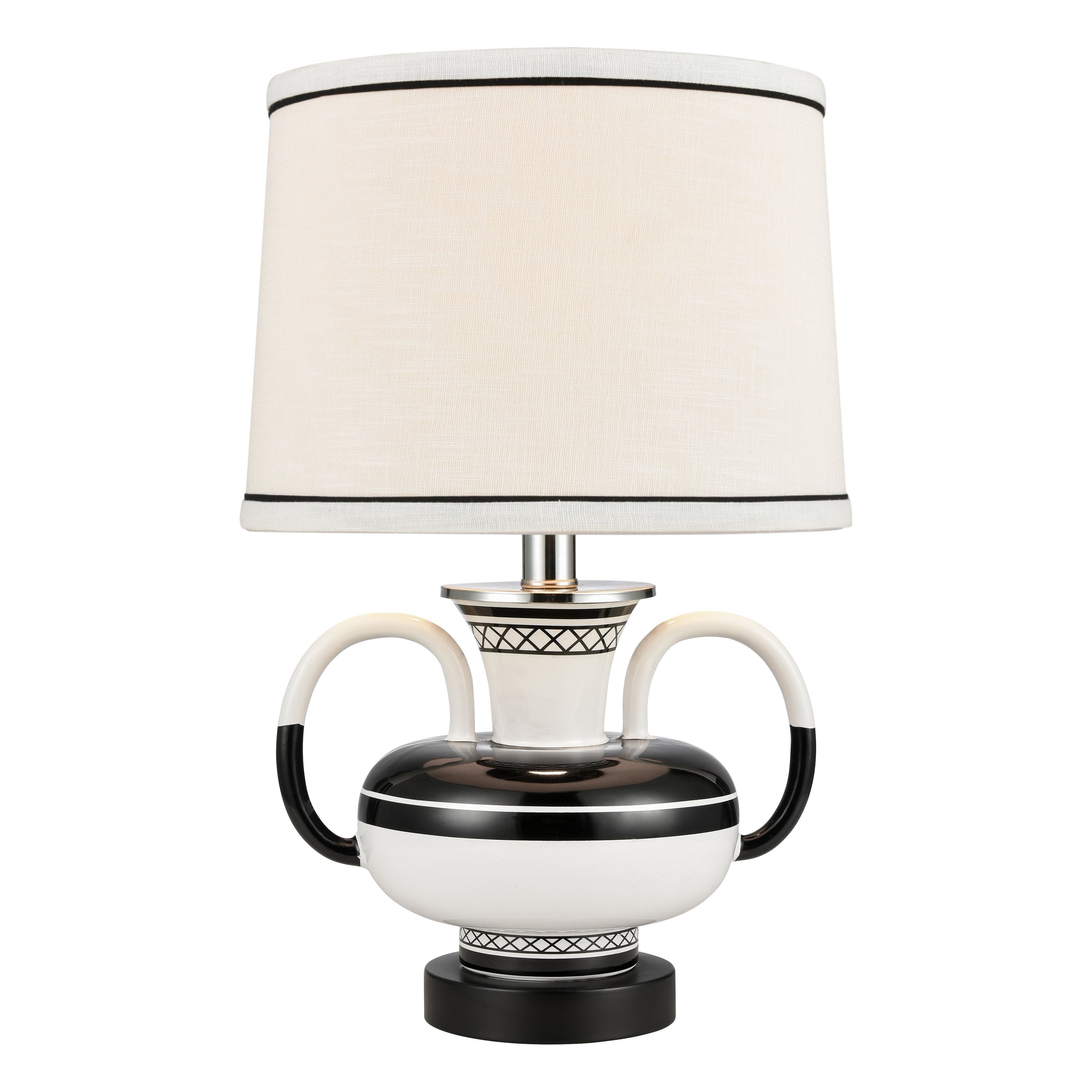 Luxor Gardens 18" High 1-Light Table Lamp