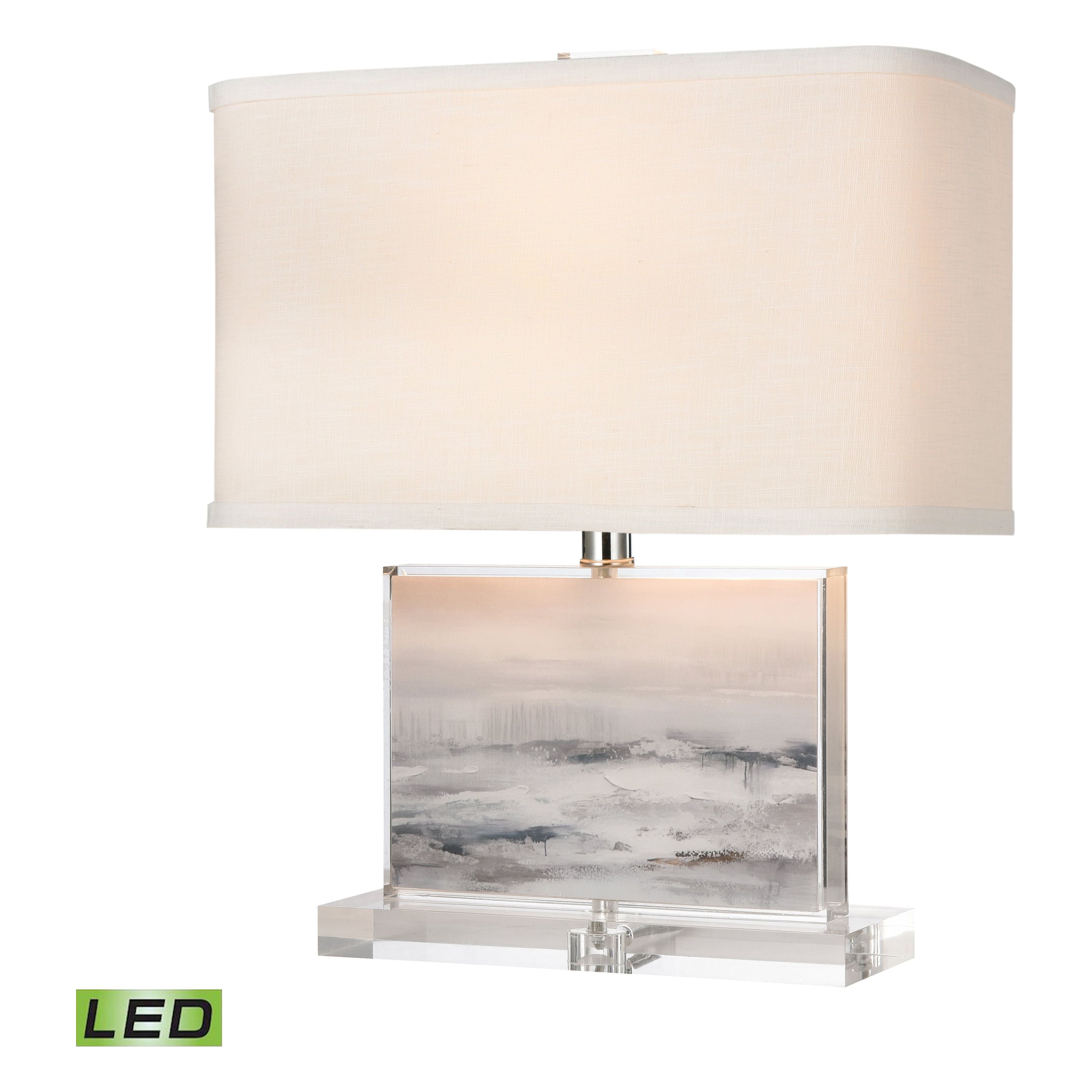 Barnes 18" High 1-Light Table Lamp