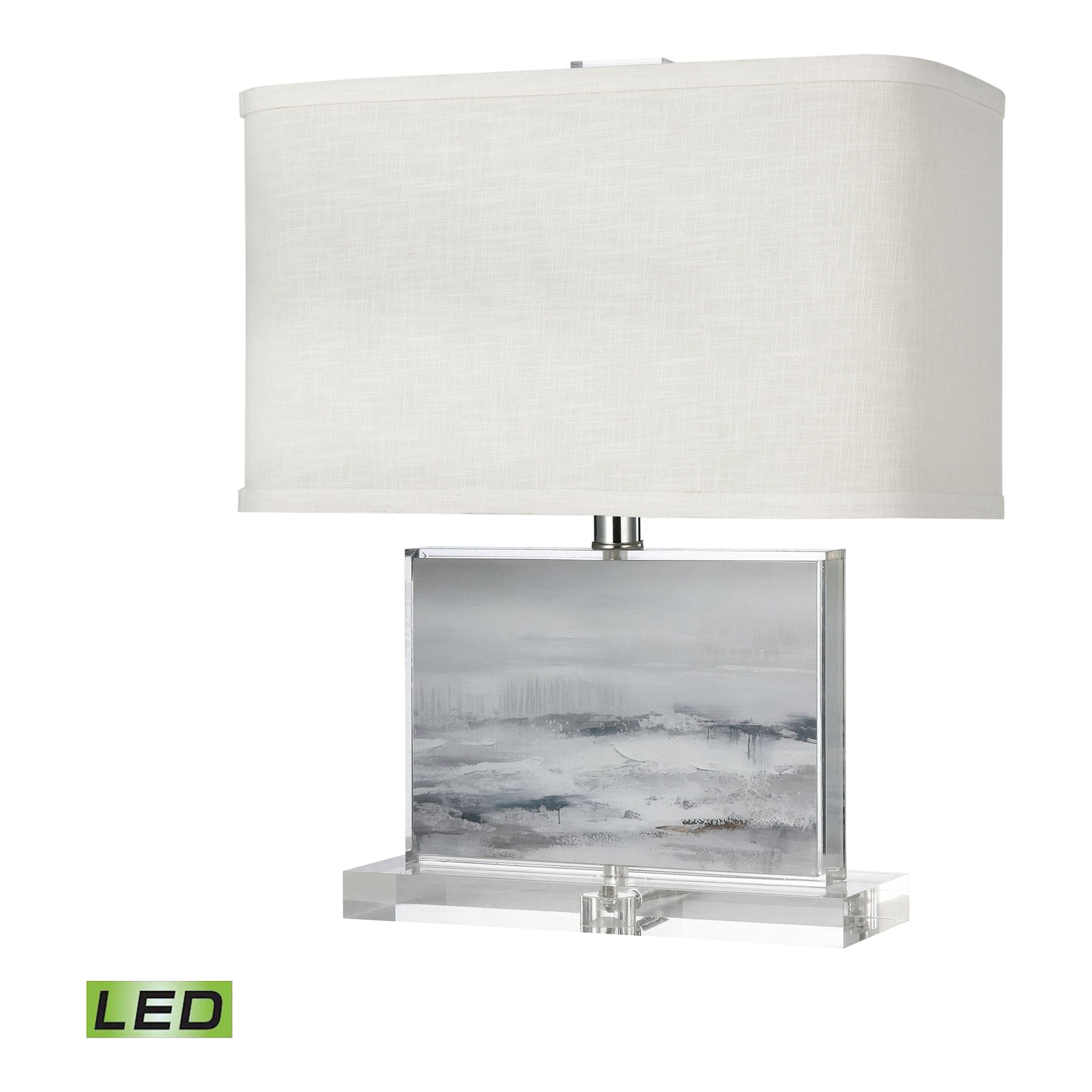 Barnes 18" High 1-Light Table Lamp