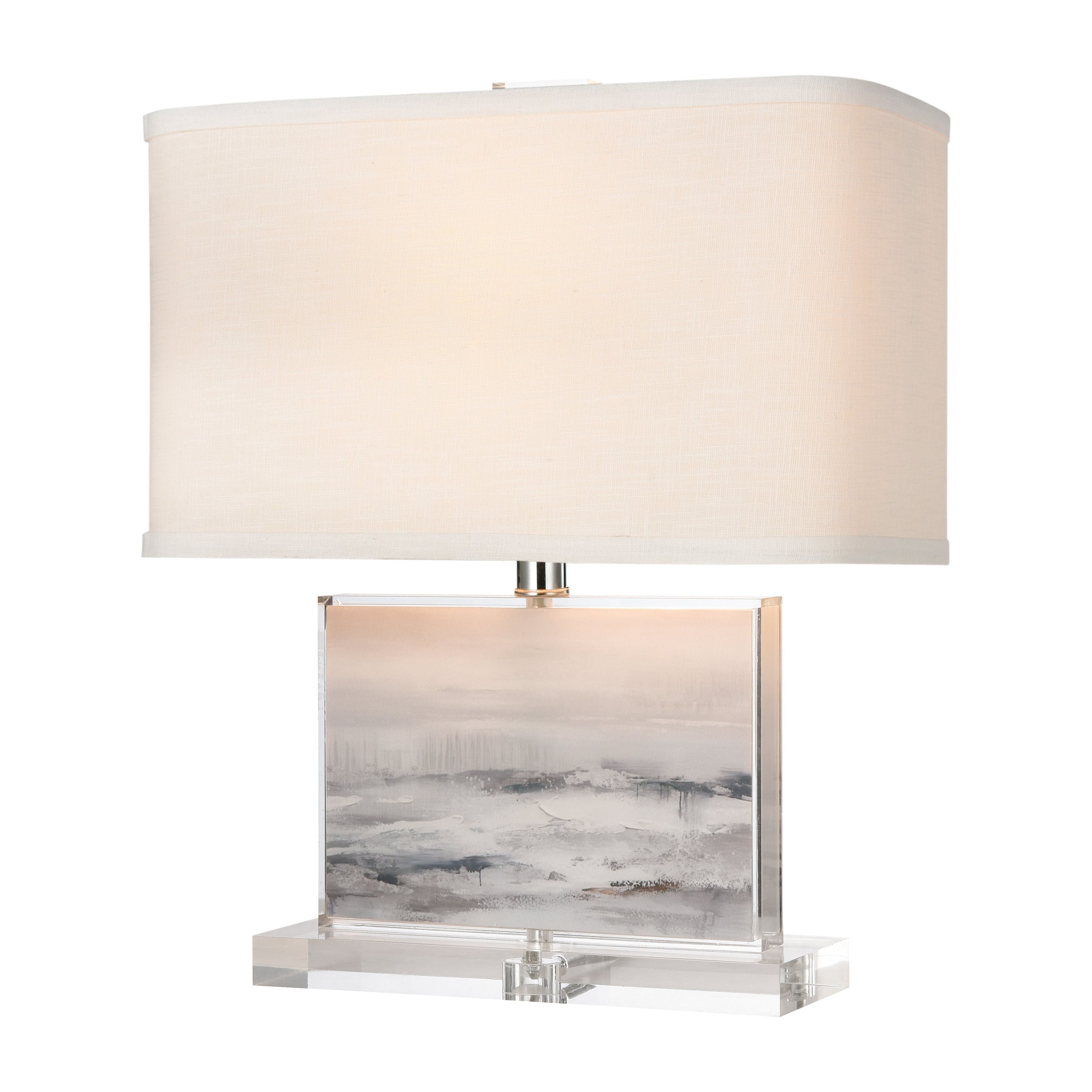 Barnes 18" High 1-Light Table Lamp