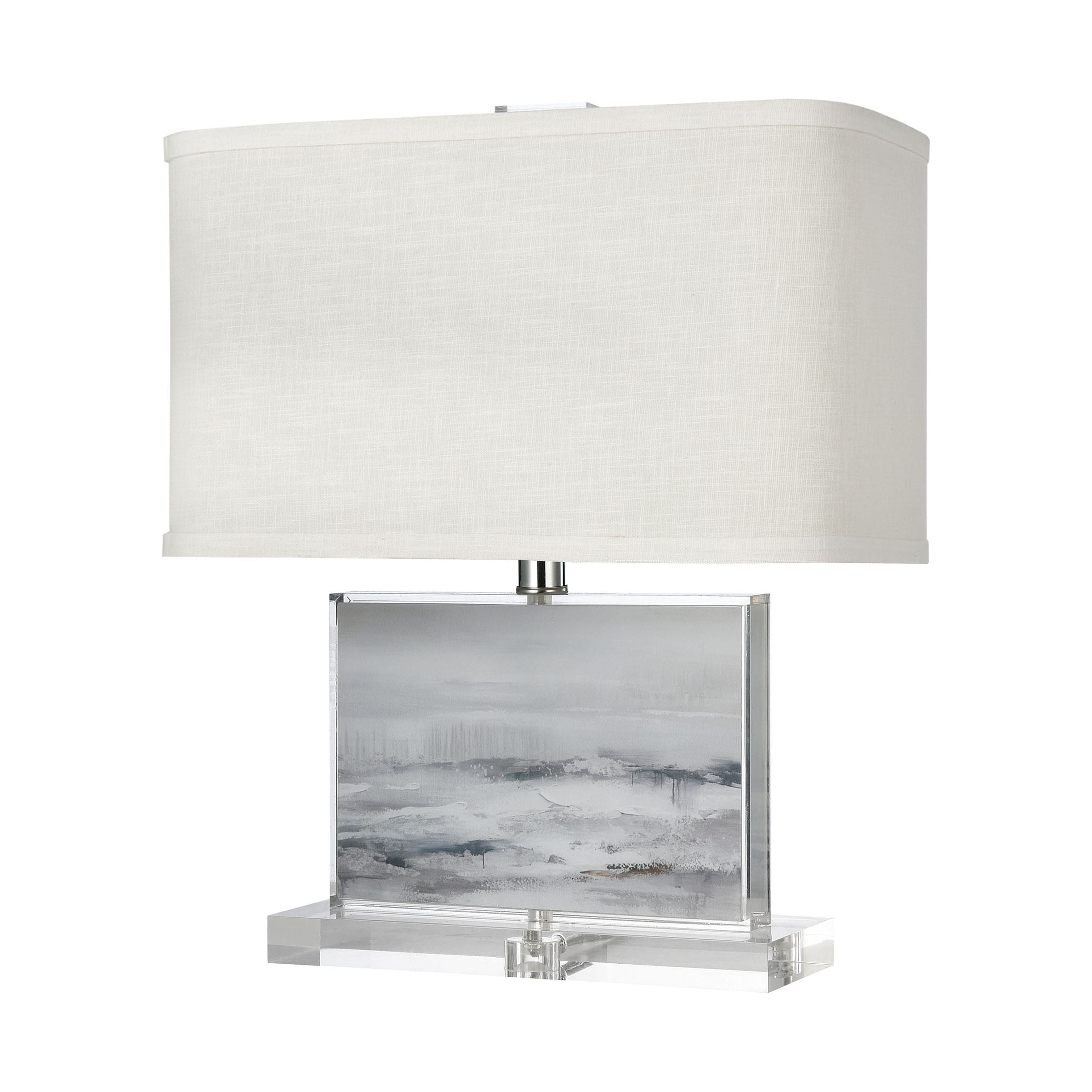 Barnes 18" High 1-Light Table Lamp