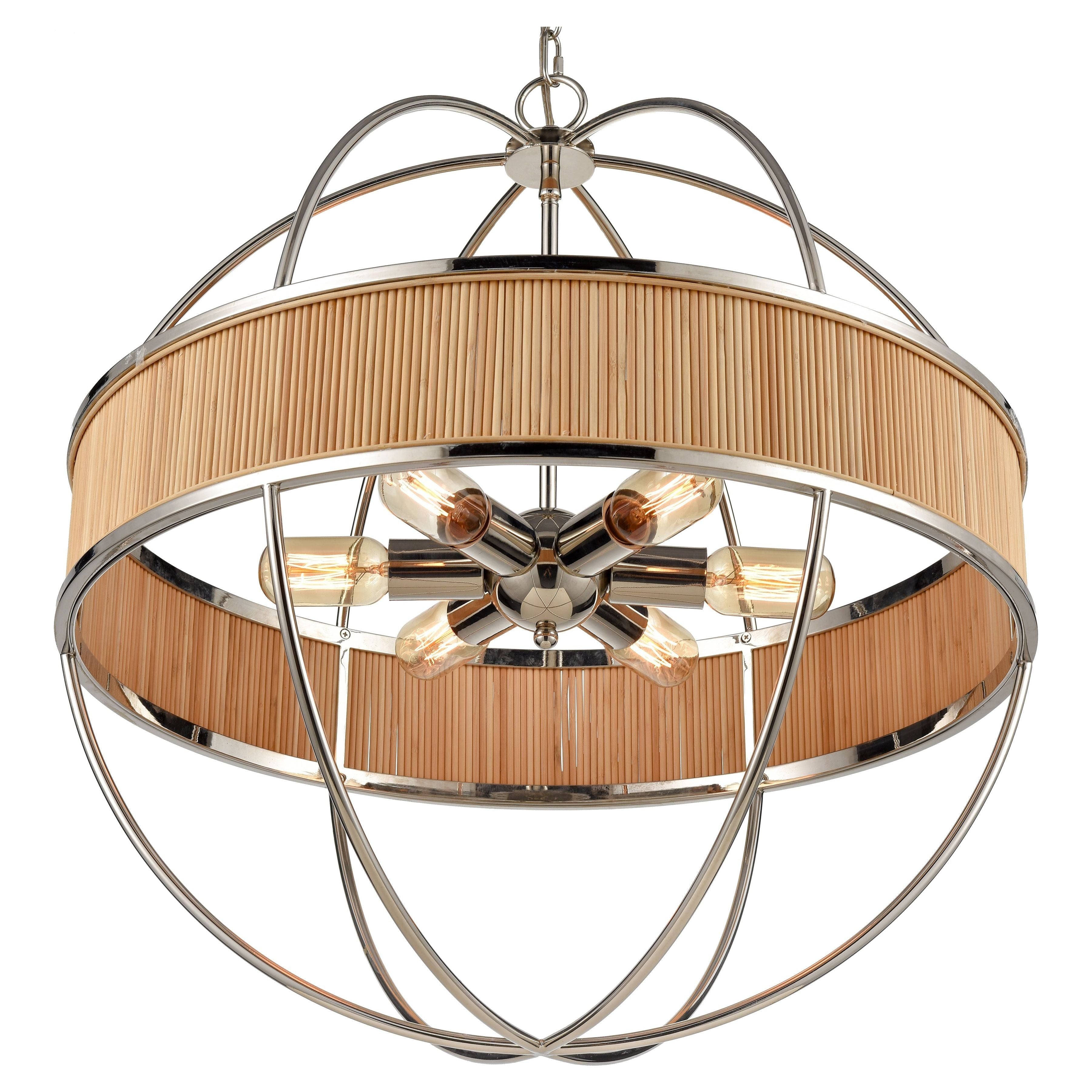 Ural 24" Wide 6-Light Pendant