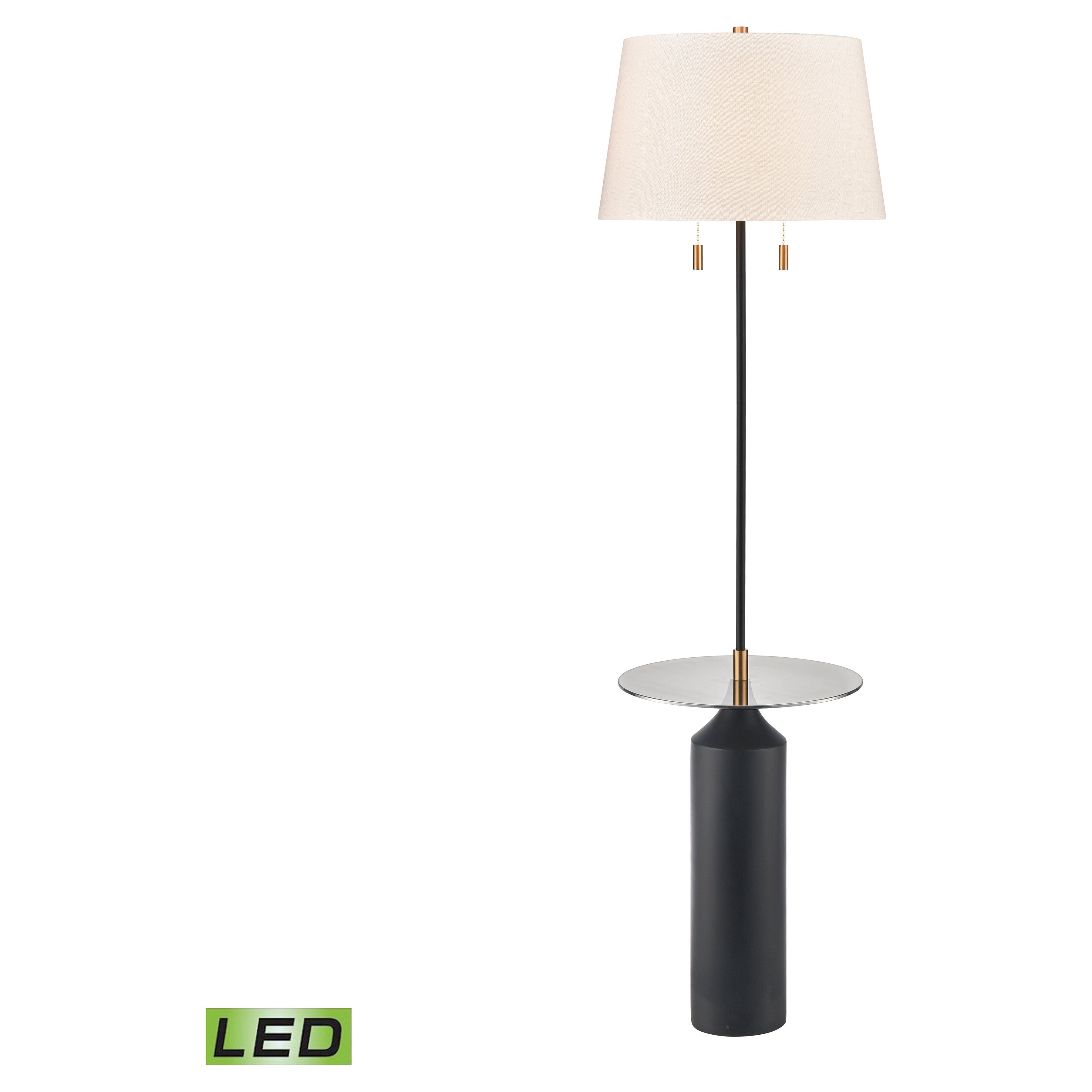 Shelve It 65" High 2-Light Floor Lamp