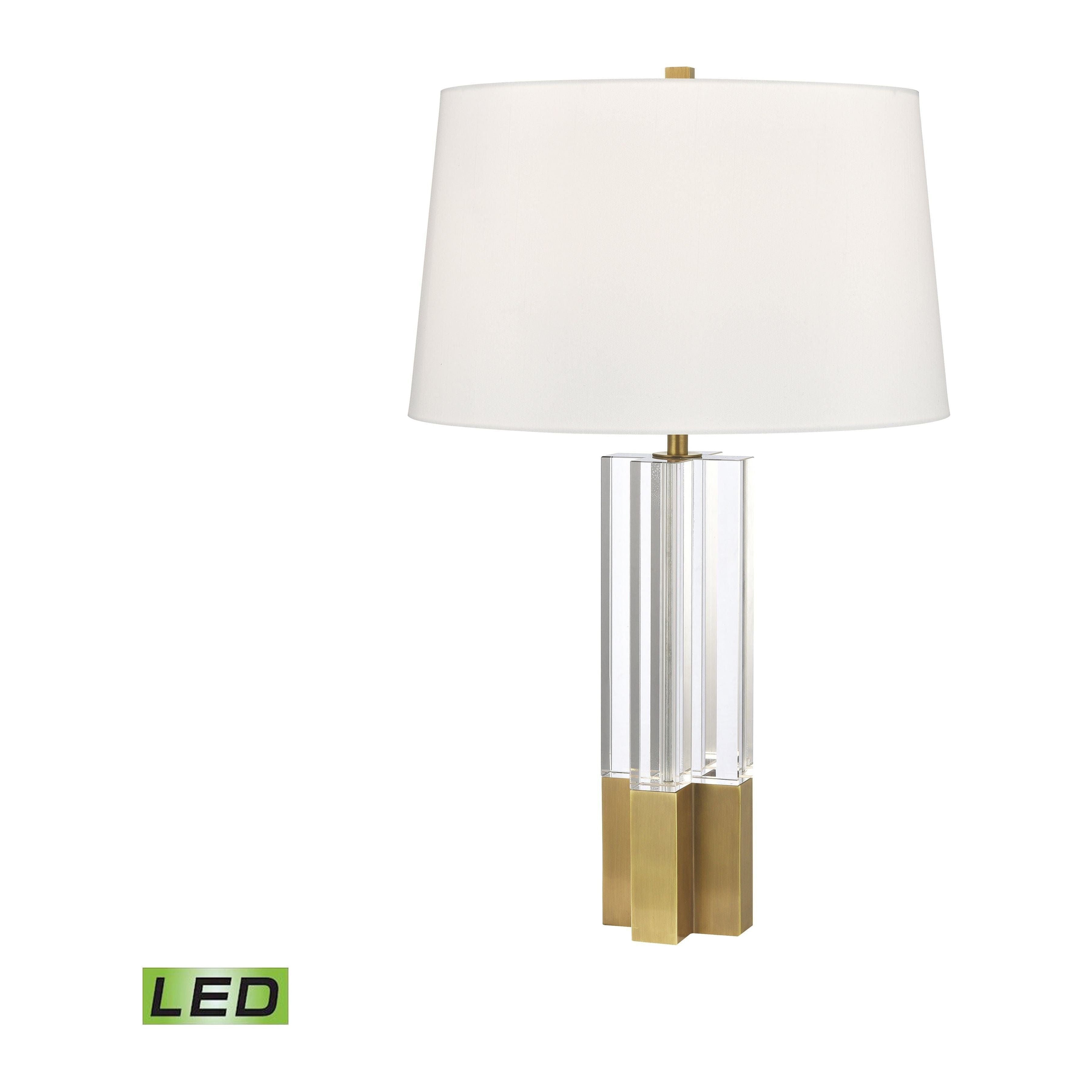 Upright 27" High 1-Light Table Lamp