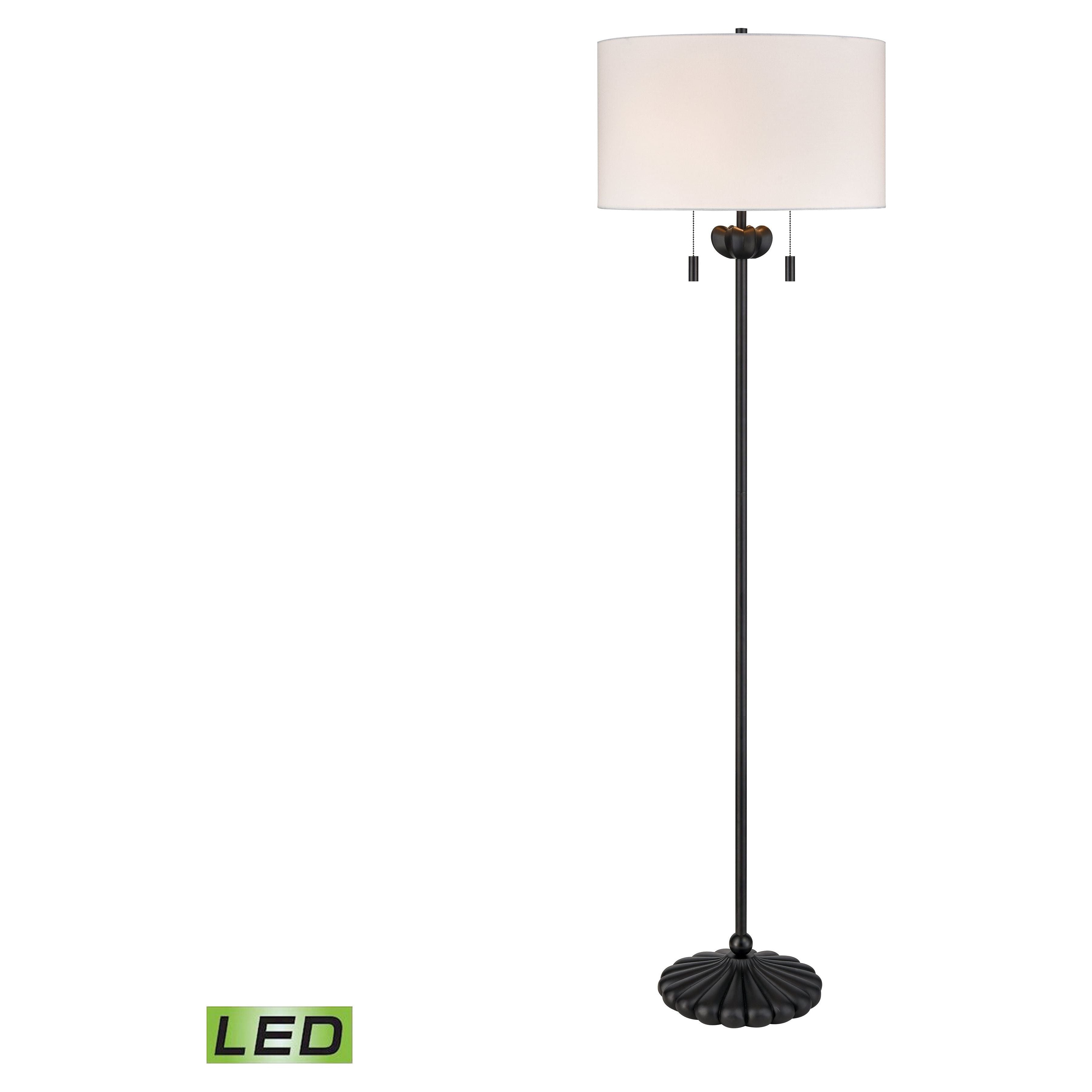 Liliaceae 63" High 2-Light Floor Lamp