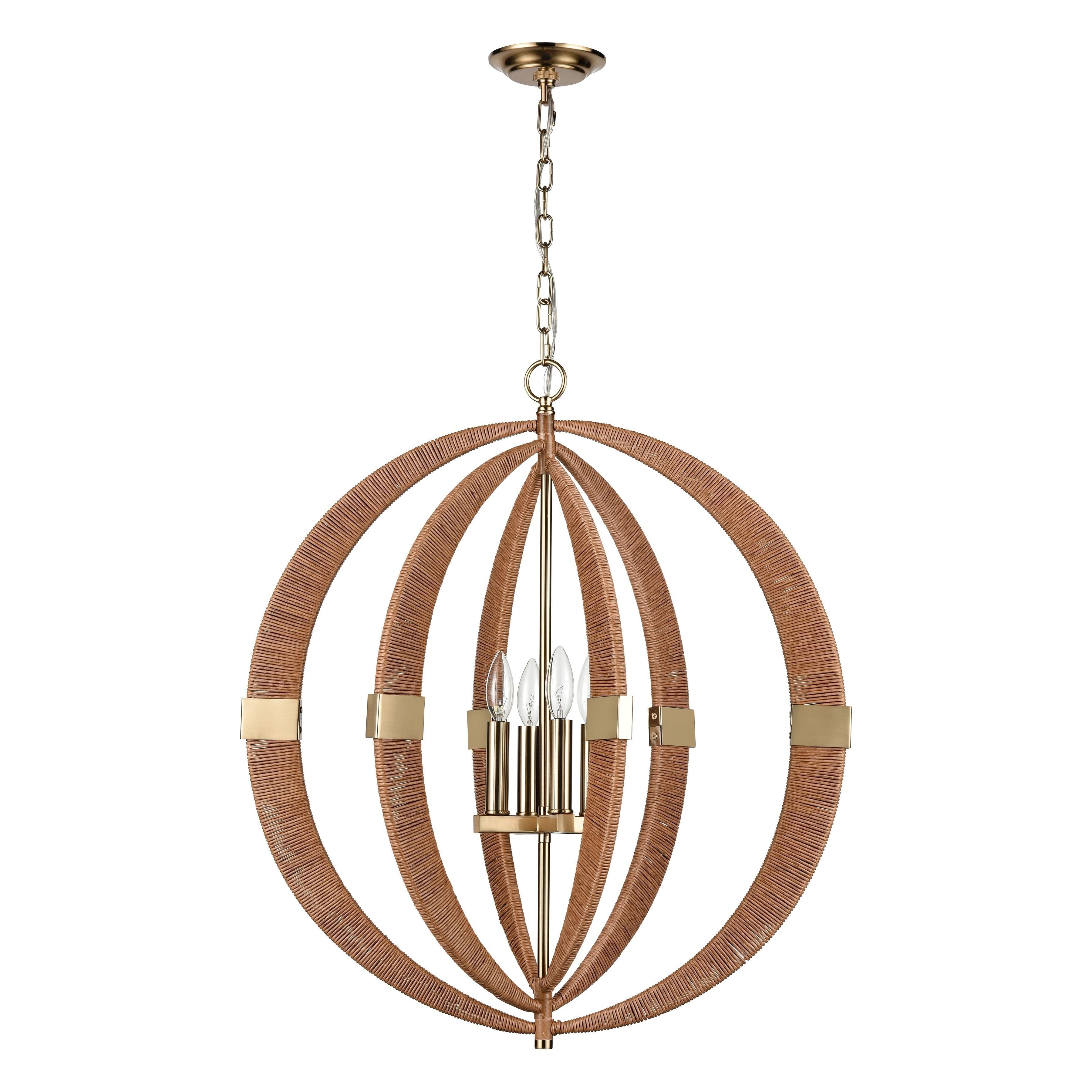 Pyrus 27" Wide 4-Light Pendant