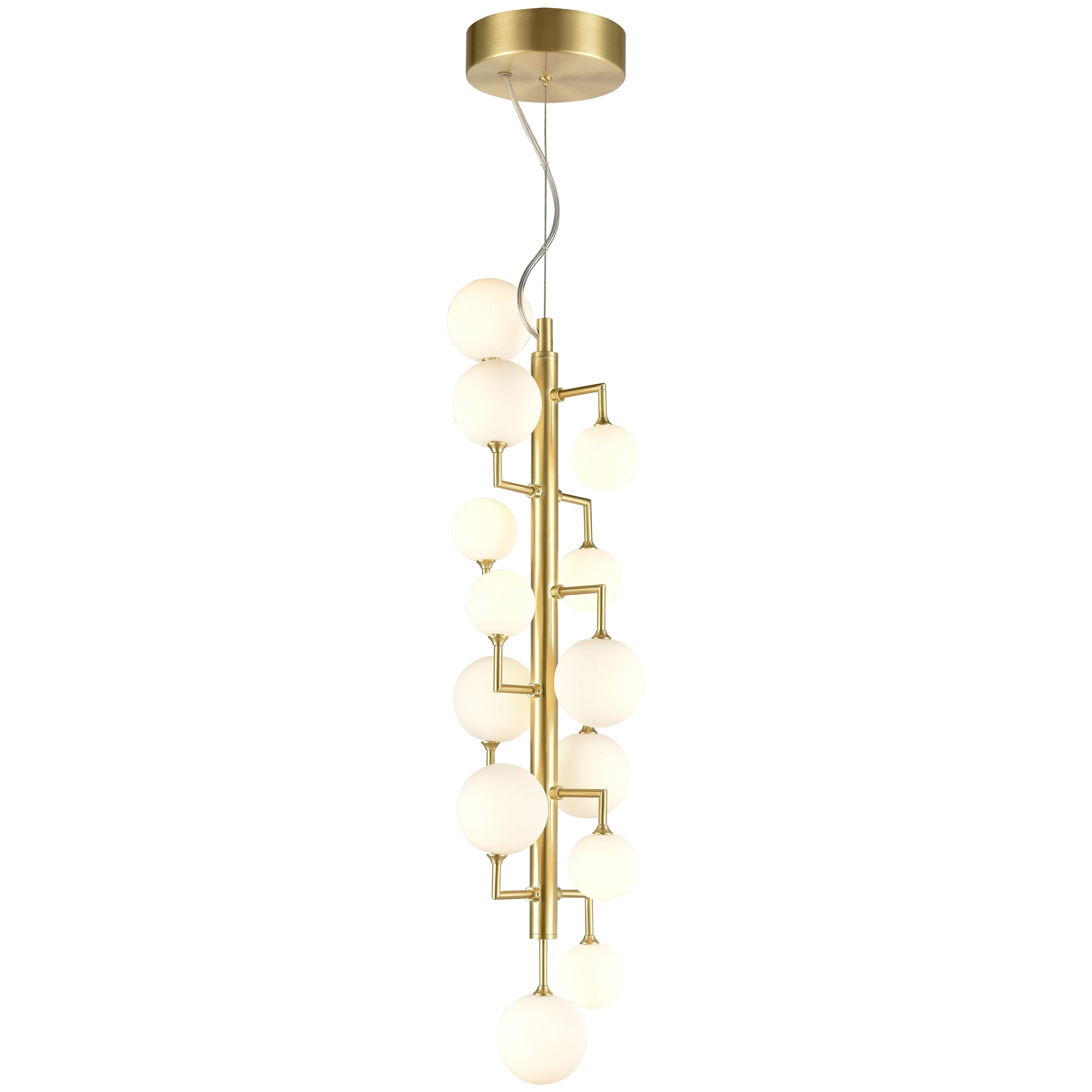 Keir 8" Wide 13-Light Pendant