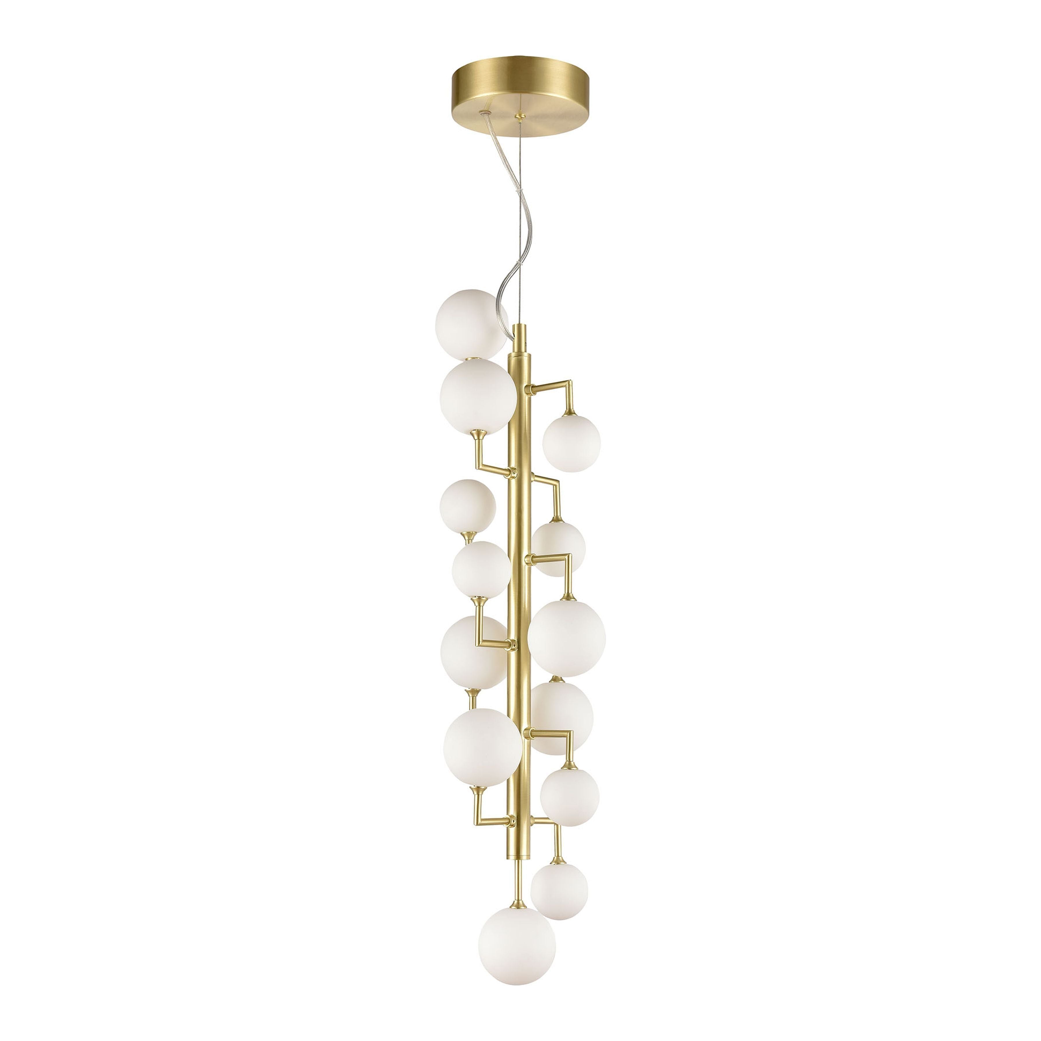 Keir 8" Wide 13-Light Pendant