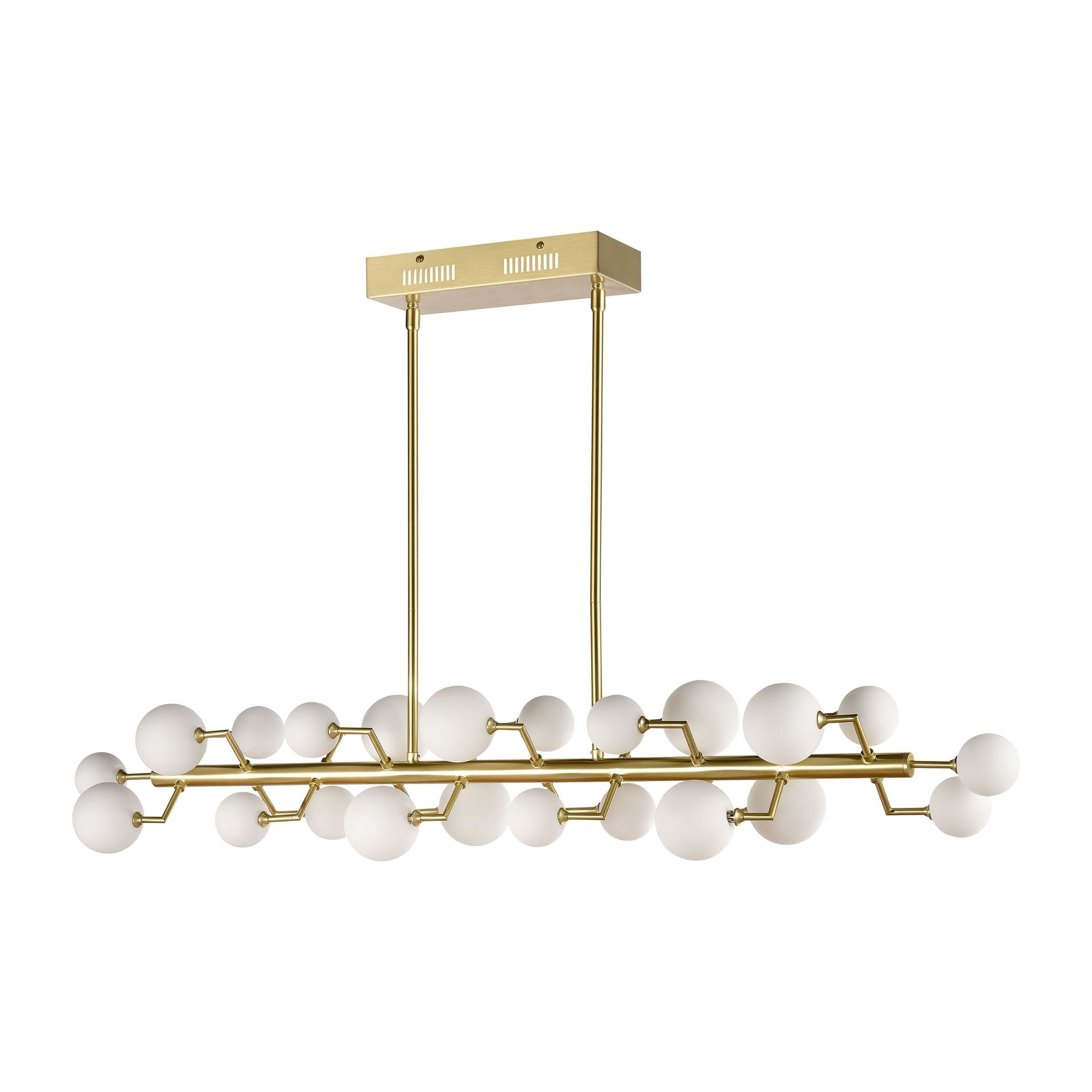 Keir 43.31" Wide 22-Light Linear Chandelier