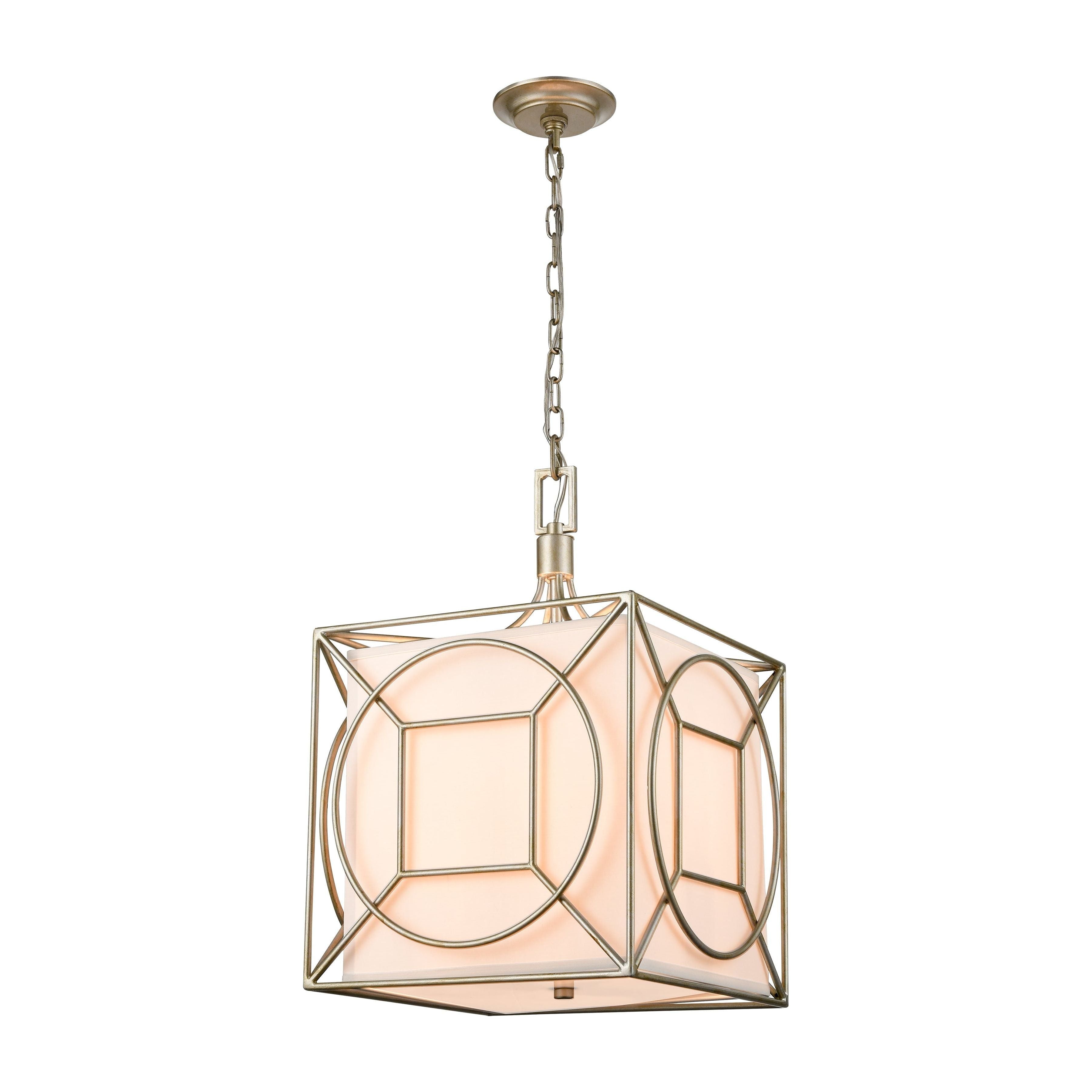 Shaftsbury Square 14" Wide 3-Light Pendant