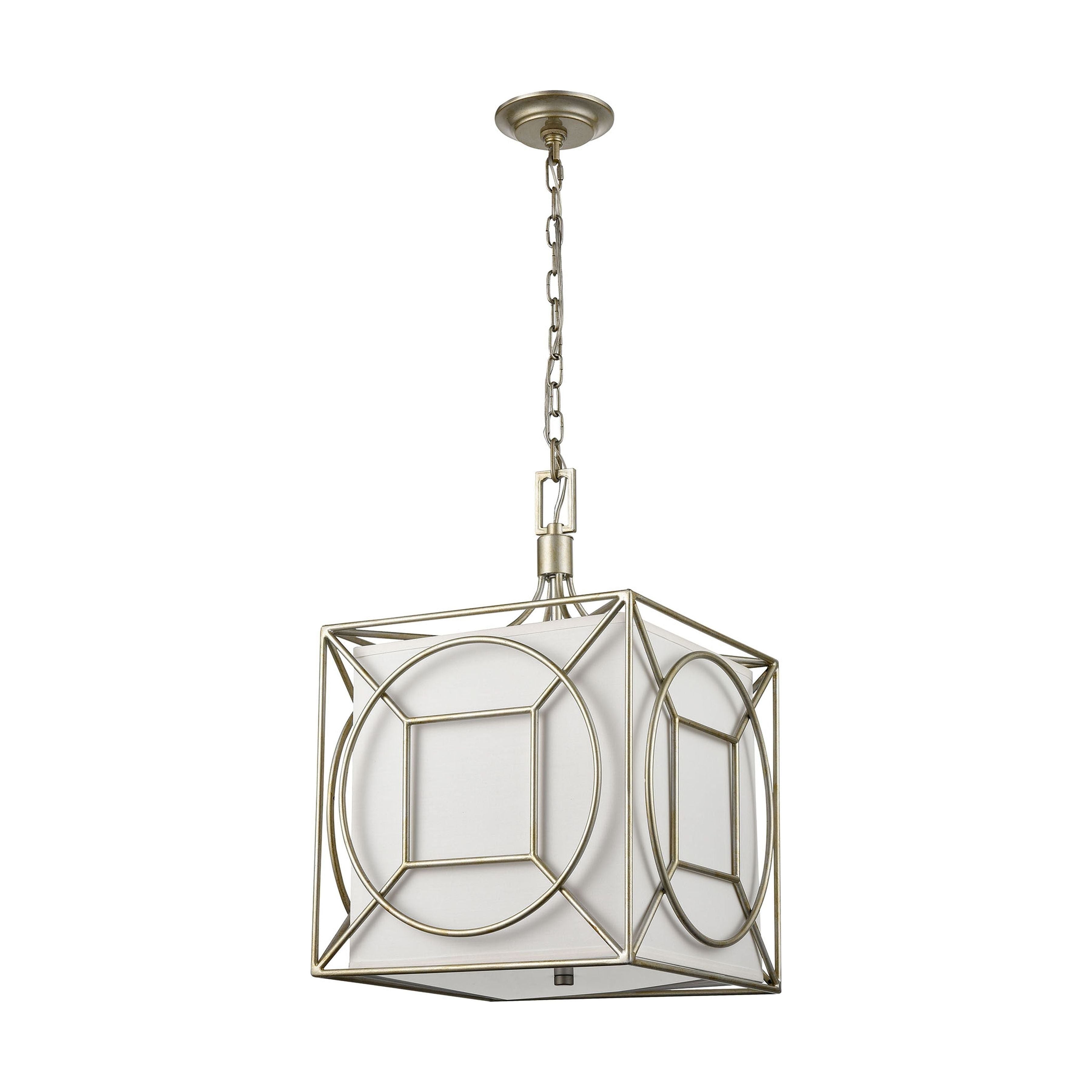 Shaftsbury Square 14" Wide 3-Light Pendant