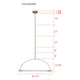 Keaton 1-Light Chandelier