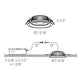 6" High Powered LED Down Light (Universal 120V-347V)