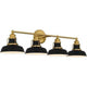 Huxley 4-Light Bath Light