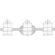 Hazlett 3-Light Bath Light