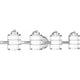 Hazlett 4-Light Bath Light