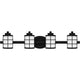 Hazlett 4-Light Bath Light