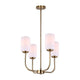 Canarm - Novalee 4-Light Chandelier - Lights Canada