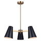 Harken 3-Light Chandelier