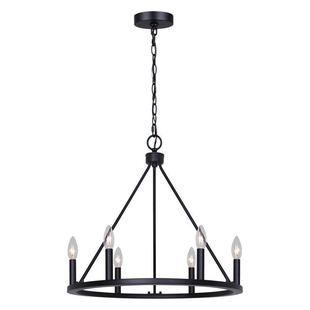 Canarm - Mara 6-Light Chandelier - Lights Canada