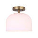 Canarm - Novalee 1-Light Flush Mount - Lights Canada