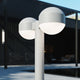 REALS 28" LED Double Bollard with Dome Cap and Dome Lens