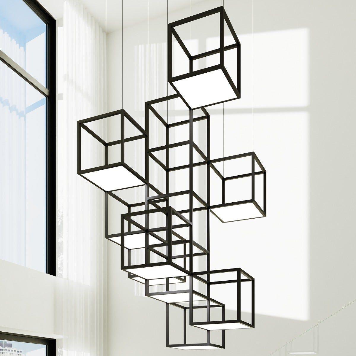 Cubix 12-Light LED Pendant