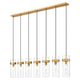 Fontaine 7-Light Linear Chandelier