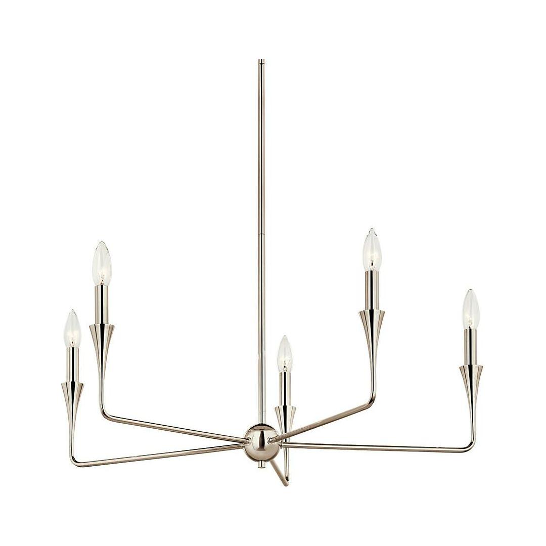 Alvaro 30" 5-Light Chandelier